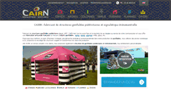 Desktop Screenshot of cairn-gonflable.com